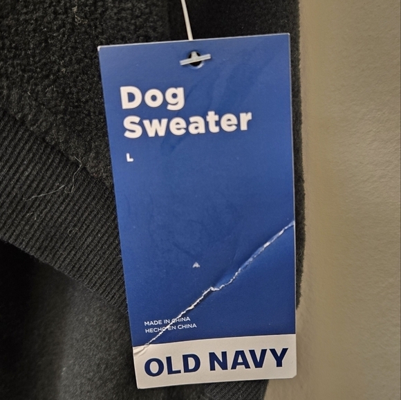 Old Navy Microfleece Critter Sweater Hoodie New Year's Tuxedo L - Picture 7 of 10